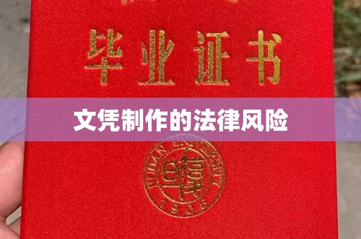 城北文凭制作的法律风险